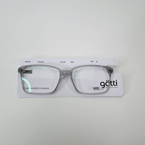 Götti Wacek‎ TBG 55 Transparent Gray 55-16-135 Made In Germany - Picture 2 of 6